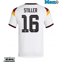 Germany Angelo Stiller #16 Replica Home Shirt World Cup 2026 Short Sleeve